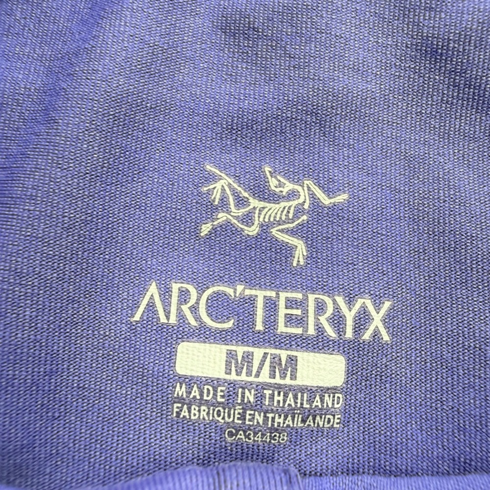 Arcteryx Polo Shirt Lot 2 Womens M/L Orange Purple Hiking Outdoor Athletic Top - Picture 7 of 14